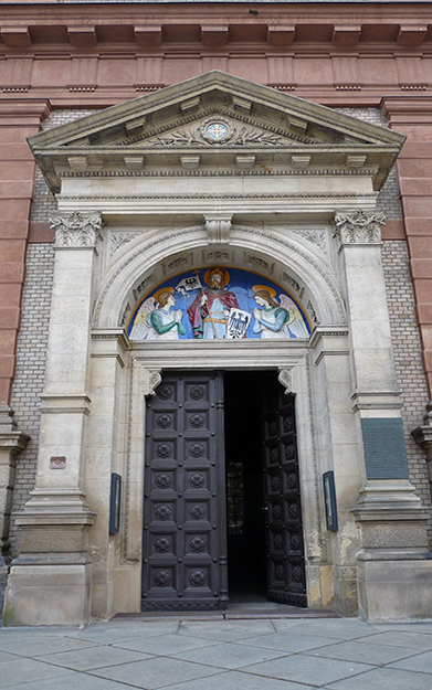 Portl kostela sv.Vclava