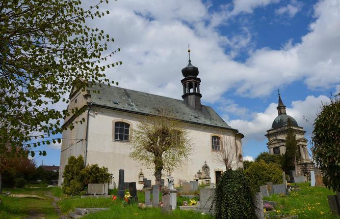 Kostel s hrobkou