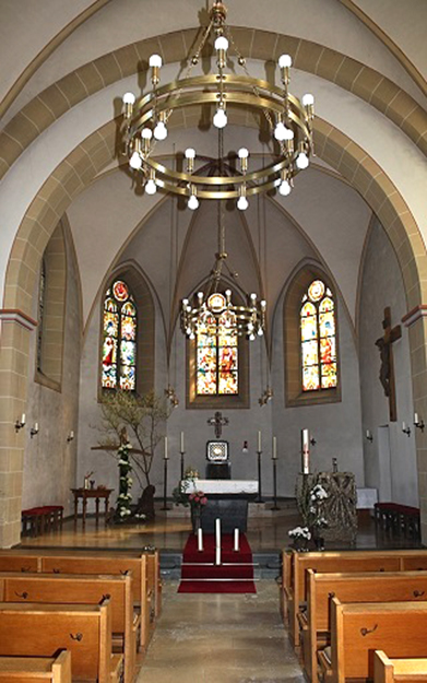 Interir kostela