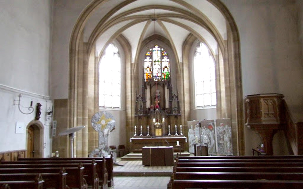 Interir kaple
