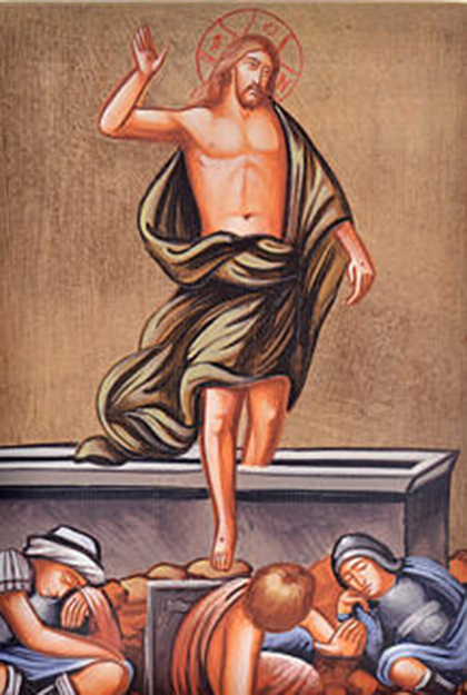 Ježíš dán do hrobu