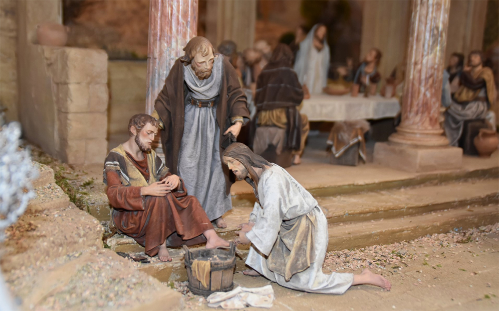 Ježíš umývá nohy